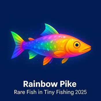 Rainbow Pike – Colorful Rare Fish in Tiny Fishing 2025