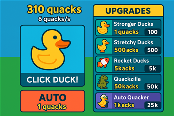 Duck Duck Clicker – Full Gameplay Breakdown and Strategy Guide