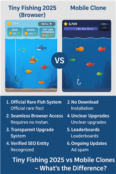 Tiny Fishing 2025 vs Mobile Clones – What’s the Difference?