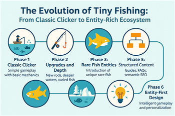 The Evolution of Tiny Fishing: From Classic Clicker to Entity-Rich Ecosystem